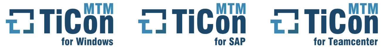 TiCon for Windows, SAP, Teamcenter